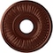 Ekena Millwork Berkshire Ceiling Medallion (Fits Canopies up to 7"), 15 3/4"OD x 3 7/8"ID x 3/4"P, Antique Copper CM15BEACS - alternate 1